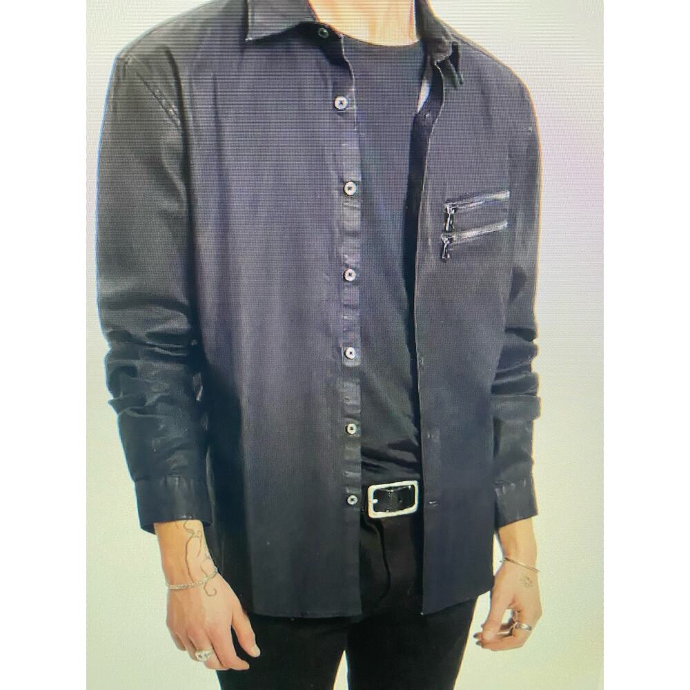 NWT John Varvatos men’s Zill shirt, size medium - Picture 3 of 11
